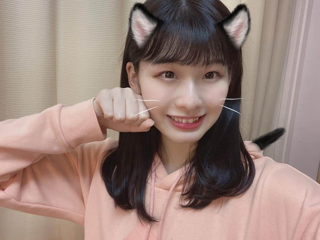 浅井七海さんのインスタグラム写真 - (浅井七海Instagram)「.﻿ 猫です 〜🐈﻿ ﻿ It's a cat ~🐈﻿」2月17日 22時02分 - naamin48_