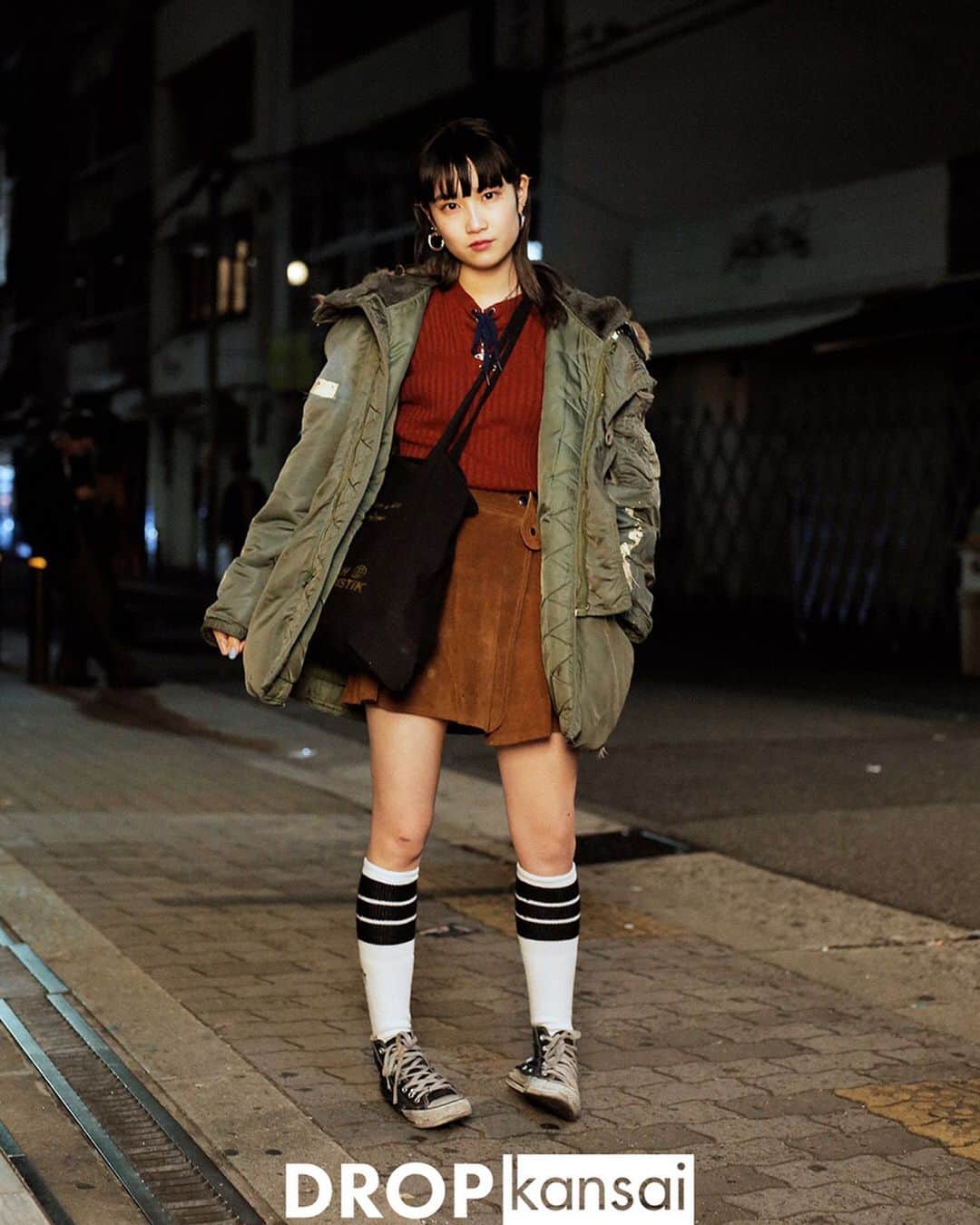 Droptokyoさんのインスタグラム写真 - (DroptokyoInstagram)「KANSAI STREET STYLES @drop_kansai  #streetstyle#droptokyo#kansai#osaka#japan#streetscene#streetfashion#streetwear#streetculture#fashion#関西#大阪#ストリートファッション#fashion#コーディネート#tokyofashion#japanfashion Photography: @kyoheihattori」2月17日 22時56分 - drop_tokyo