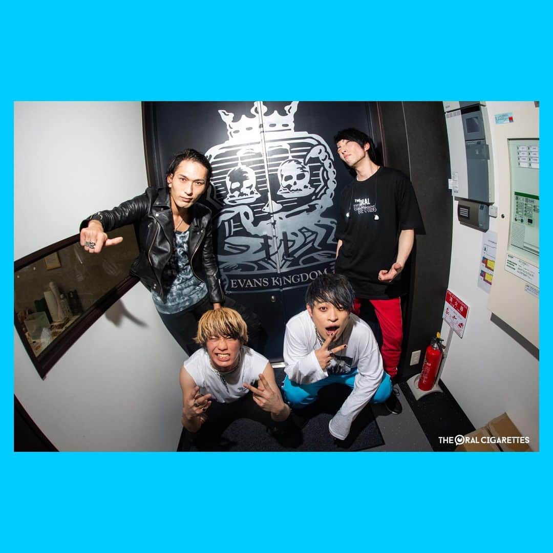のインスタグラム：「2020.02.17 奈良EVANS KINGDOM w/ KIDS ツアー初日！ありがとうございました！  #オーラル_fire」