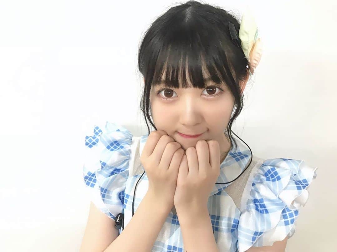 大芝りんかのインスタグラム：「今回のコンサートは結べる長さになったのでポニーテールしてみました👶🏻 #ポニーテール #アイドル #ヘアアレンジ」