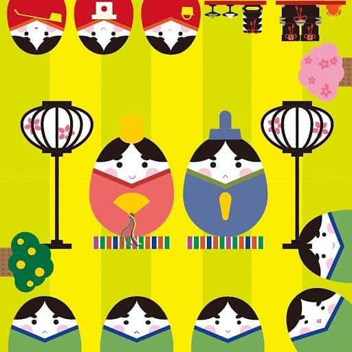おたべ Instagram officialのインスタグラム：「桃の節句　ひな祭り限定アイテム。 おたべオンラインショップではひな祭り限定こたべのご予約受付中です。 店頭では2/25ごろから販売予定です（店舗により取扱いは異なります） 詳細はプロフィールのURLより」