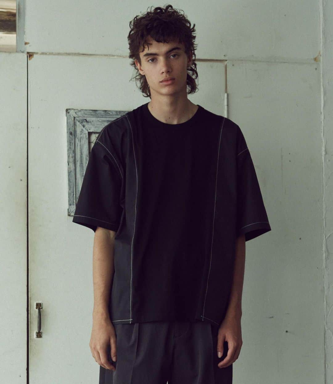 ウィザードのインスタグラム：「2020 Spring/Summer Collection “New Dawn Fades”  DOCKING T-SHIRTS  In Stock.  Offical Web Store  https://wizzard.stores.jp/  #wizzard_fac #wizzard #fashion #tokyofashion #streetfashion #fashionphoto #streetwearbrand #streetwearaddicted #20ss #designersbrand #domesticbrand #tokyofashionweek #2020ss」