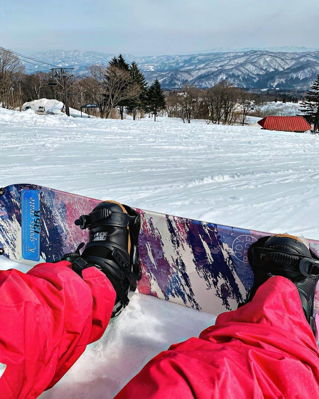菜々香のインスタグラム：「小学生以来のゲレンデ！ 初スノボー！🏂 #スノーボード#スノボー #snowboard#instananaka#菜々香」