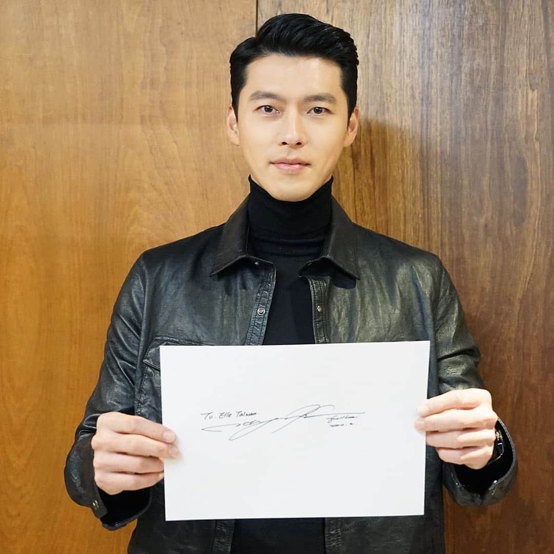 ヒョンビンのインスタグラム：「@elletaiwan {from Crash Landing on You wrap party on 2/16} —— #hyunbin #현빈 #ヒョンビン #玄彬」