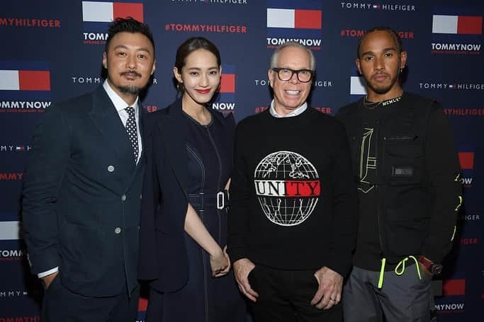 のインスタグラム：「Thank you for having me and Sarah  @tommyhilfiger」