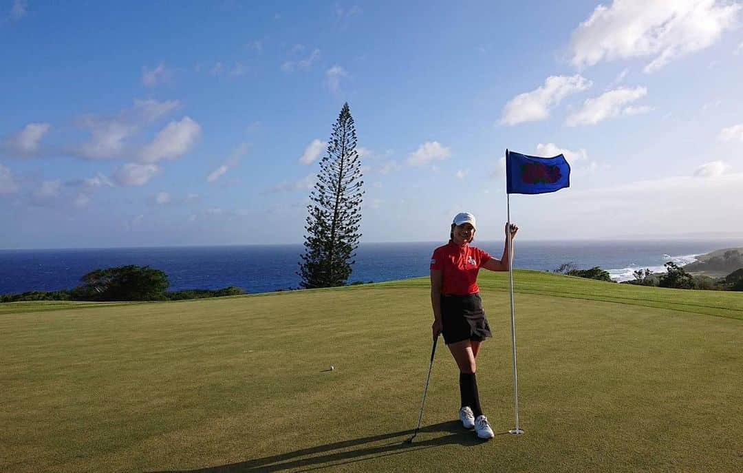 倉田珠里亜さんのインスタグラム写真 - (倉田珠里亜Instagram)「. 初マンギラオ！！！！ #mangilaogolfclub  #guam」2月17日 20時05分 - julia.kurata