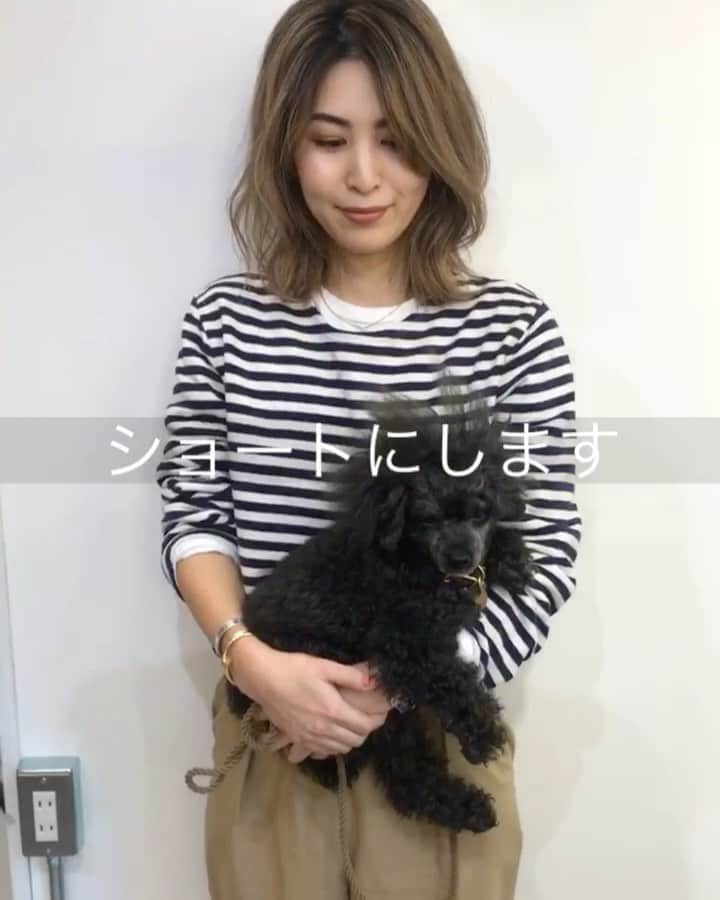 ショートヘアカタログ・紺野 善仙のインスタグラム