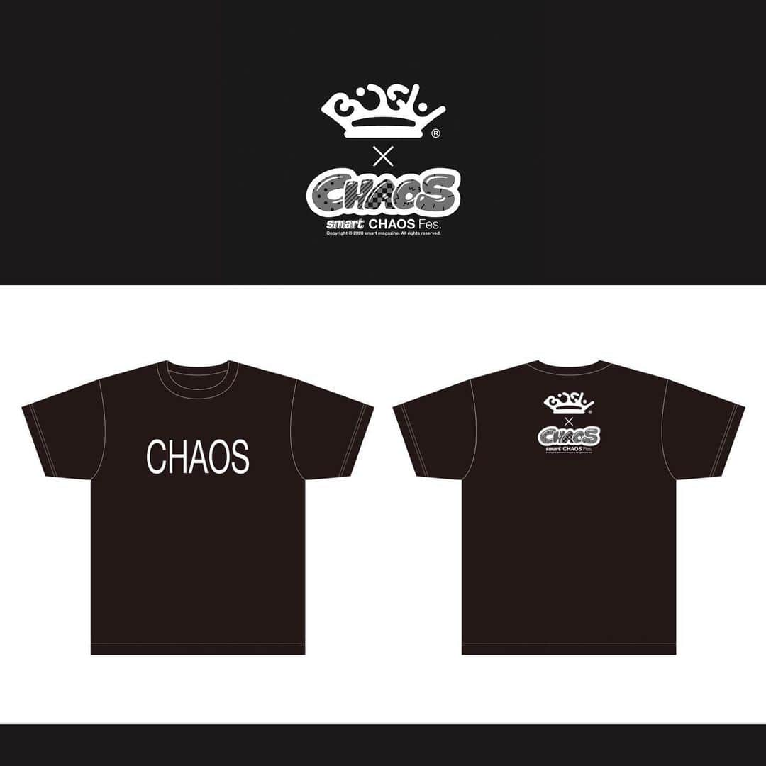 smartさんのインスタグラム写真 - (smartInstagram)「＼ 2月27日 #カオスフェス 速報📣／ #BiSH とsmartがコラボした激レア『”CHAOS”Tシャツ』のイベント会場限定発売が決定！ #清掃員 の方はお見逃しなく😉 ・ ☆会場限定200枚 ☆￥3,500(税込) ☆黒1色/4サイズ展開(S/M/L/XL) ・ チケット残りわずか、ぜひ会場でゲットしてください！」2月17日 20時26分 - smart_tkj