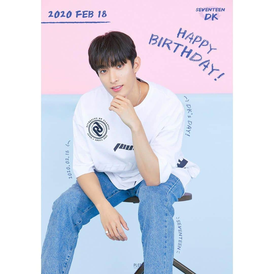 SEVENTEENさんのインスタグラム写真 - (SEVENTEENInstagram)「😁20200218 Happy DK's Day😁  #Happy_DK_Day 🎂  #도겸 #DK #SEVENTEEN #세븐틴」2月18日 0時01分 - saythename_17