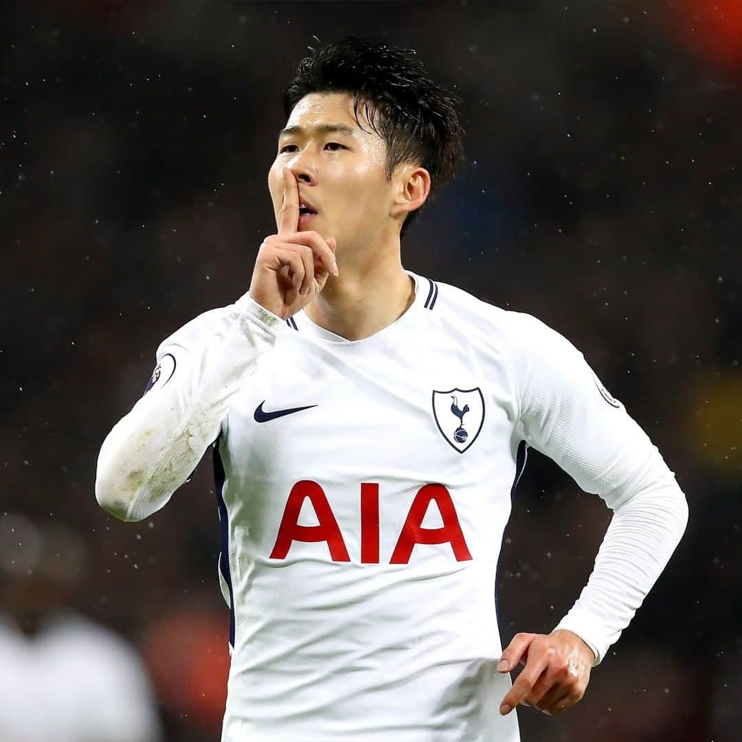 トッテナム・ホットスパーFCさんのインスタグラム写真 - (トッテナム・ホットスパーFCInstagram)「🇰🇷 5⃣0⃣ PL goals for Sonny! Which is your favourite? #COYS #THFC」2月18日 0時10分 - spursofficial