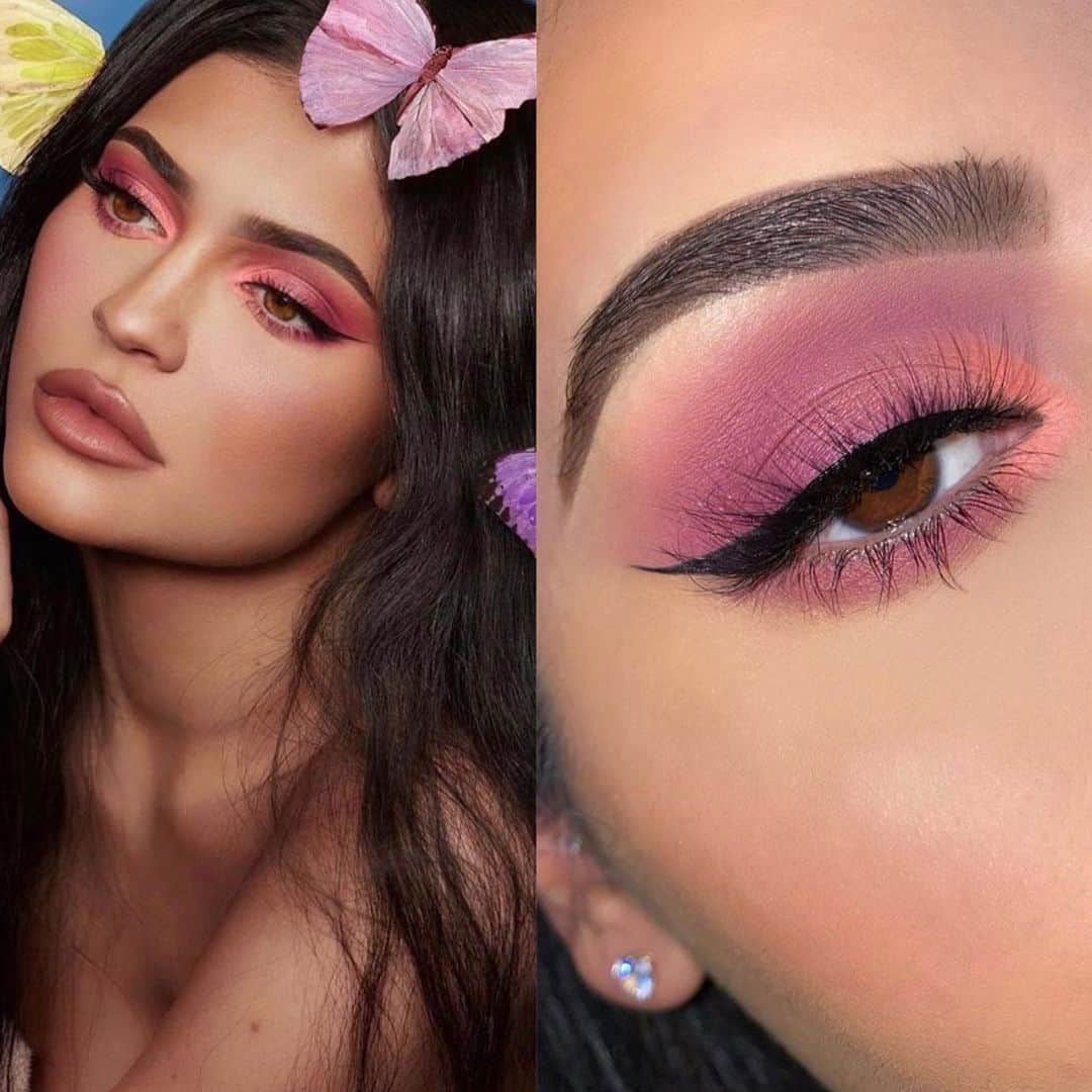 Kylie Cosmeticsさんのインスタグラム写真 - (Kylie CosmeticsInstagram)「STORMI RESTOCK ALERT 💌 Stormi Mini Palette + Flutter In Love Blush restock Friday Feb. 21 9am pst! Look recreation by @makeupbybrooktiffany ✨」2月18日 2時40分 - kyliecosmetics