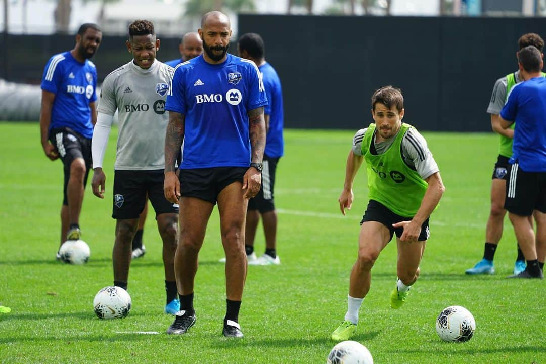 ボージャン・クルキッチのインスタグラム：「The hard work is now done! It's time for the true competition to begin. 💪🏻 Buzzing to play in the Concacaf for the first time. 🔜🔥 #IMFC 🔵⚫️ // ¡El trabajó ya está hecho! Es tiempo de empezar la verdadera competición. 💪🏻 Motivación a tope para disputar mi primera Concacaf. 🔜🔥 #IMFC 🔵⚫️」