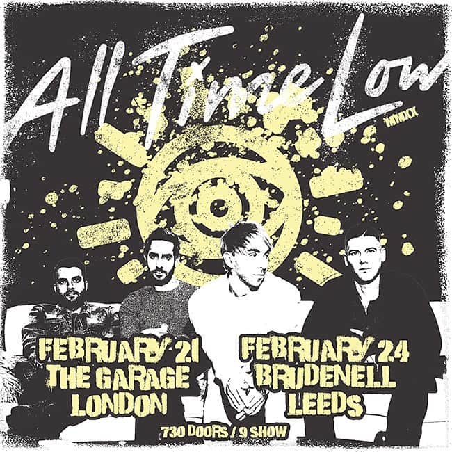 Fueled By Ramenさんのインスタグラム写真 - (Fueled By RamenInstagram)「WAKE UP, SUNSHINE! If you missed it our friends @alltimelow had a big morning. They announced their upcoming album ‘Wake Up, Sunshine’, underplay shows in the UK and their cover feature on @kerrangmagazine_ ! alltimelow.com」2月18日 4時04分 - fueledby