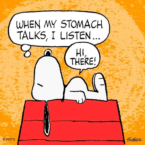 スヌーピーさんのインスタグラム写真 スヌーピーinstagram There S No Ignoring That Hungry Feeling 2月