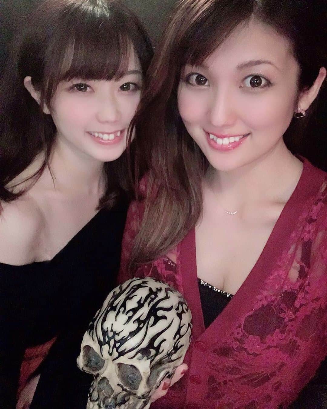 のインスタグラム：「#💀 ❤🌹❤💀❤ 昨日は楽しすぎたよっ♪(*´∀｀*人*´∀｀*)♪♪💖💗💖💗」