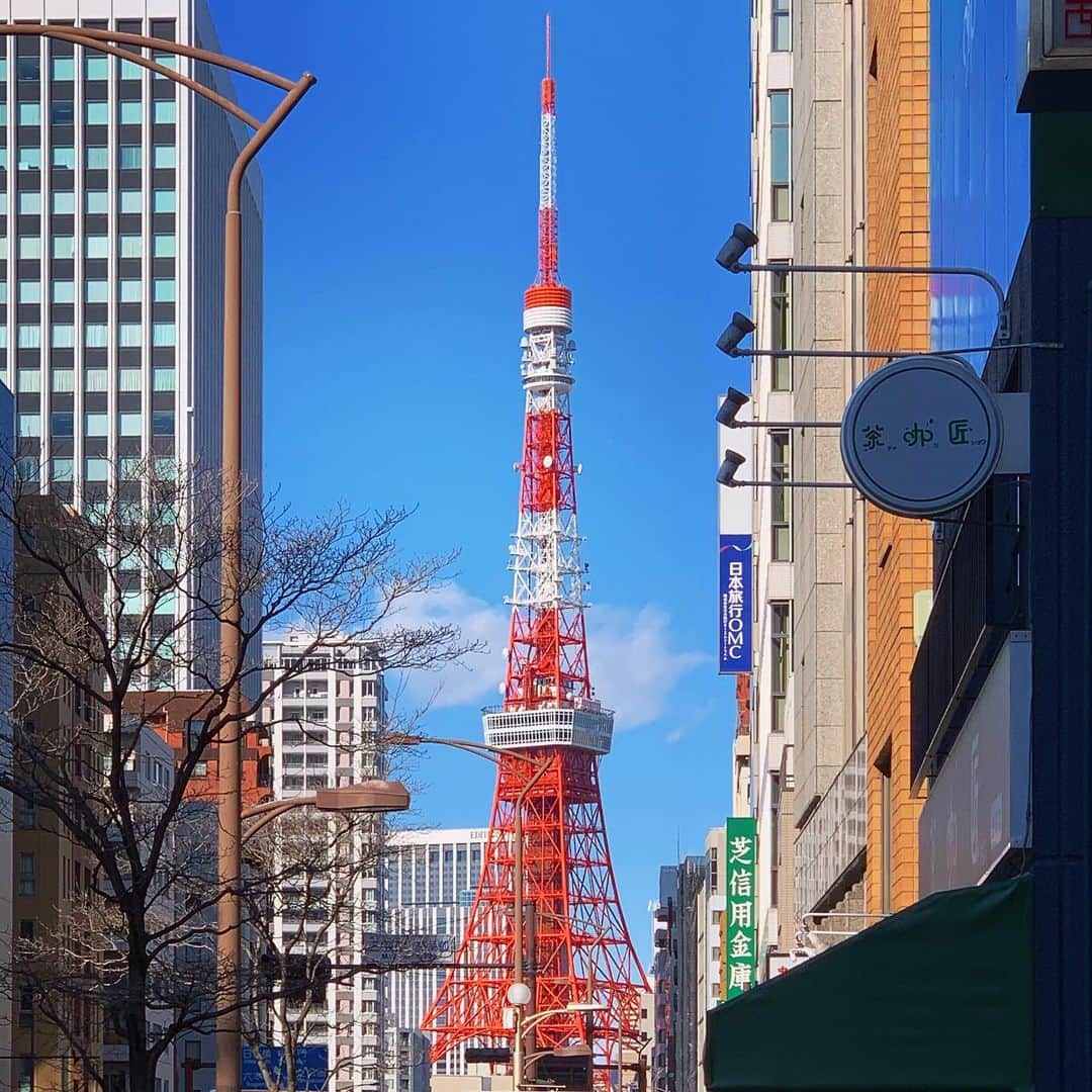和泉佑三子さんのインスタグラム写真 - (和泉佑三子Instagram)「🗼🗼🗼 #東京タワー #🔹♦️🔸」2月18日 18時15分 - izumisae_official