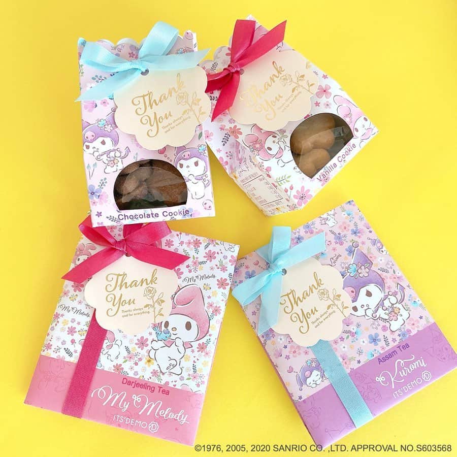 Its Demoさんのインスタグラム写真 Its Demoinstagram ティータイム が待ち遠しい マイメロ クロミ デザインのクッキー 紅茶 フラワープリントクッキー 350 Tax 菓子入りボトルビン 680 Tax クッキーbox バニラ チョコレート 390 Tax ティー