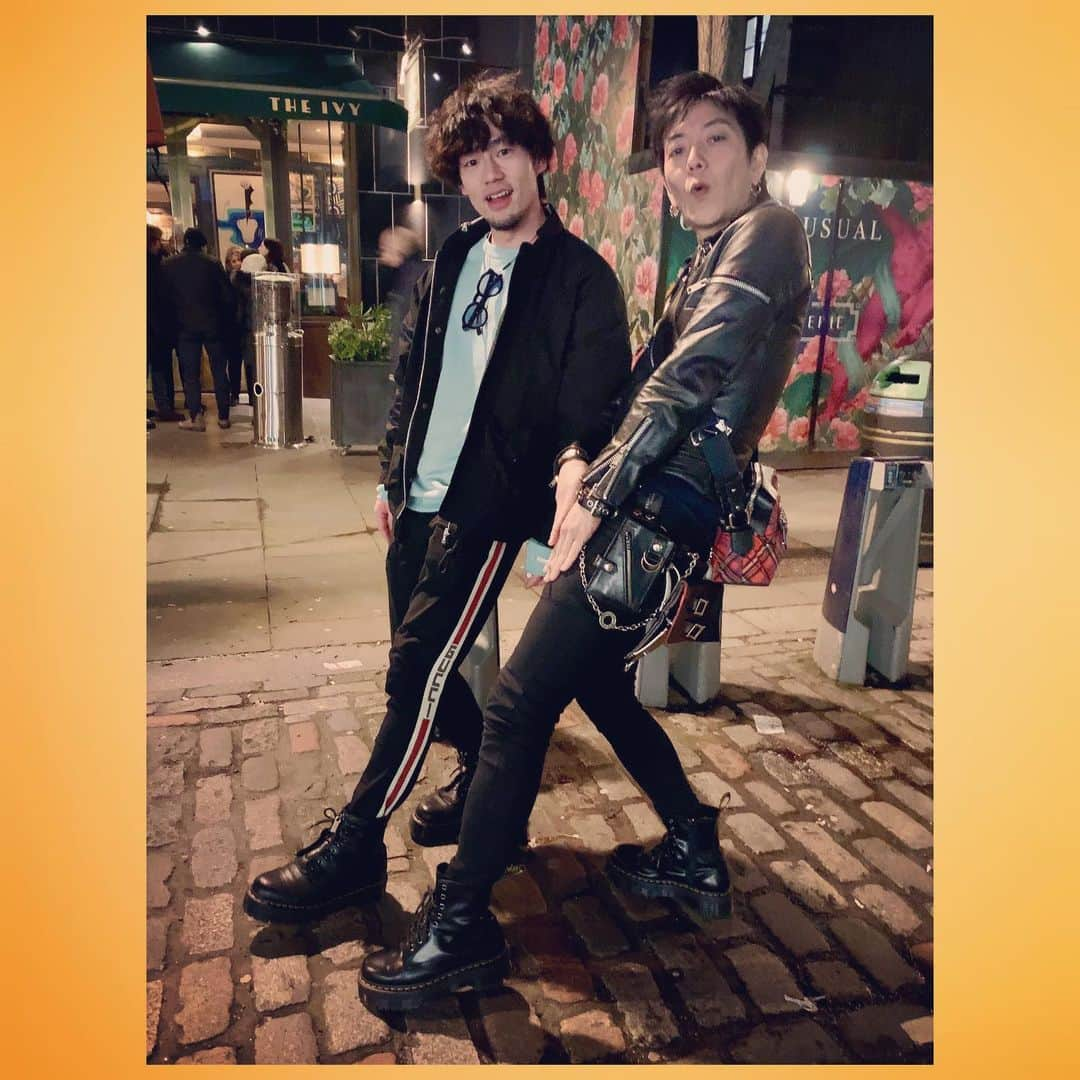 Nakajinさんのインスタグラム写真 - (NakajinInstagram)「Dr. Martens brothers That was fun night!  ロンドンの友達トシさん @puftajap とも再会。SOSのレコーディングの時からの仲なので2015年からのお付き合い。 #toshijc」2月18日 16時51分 - nakajin