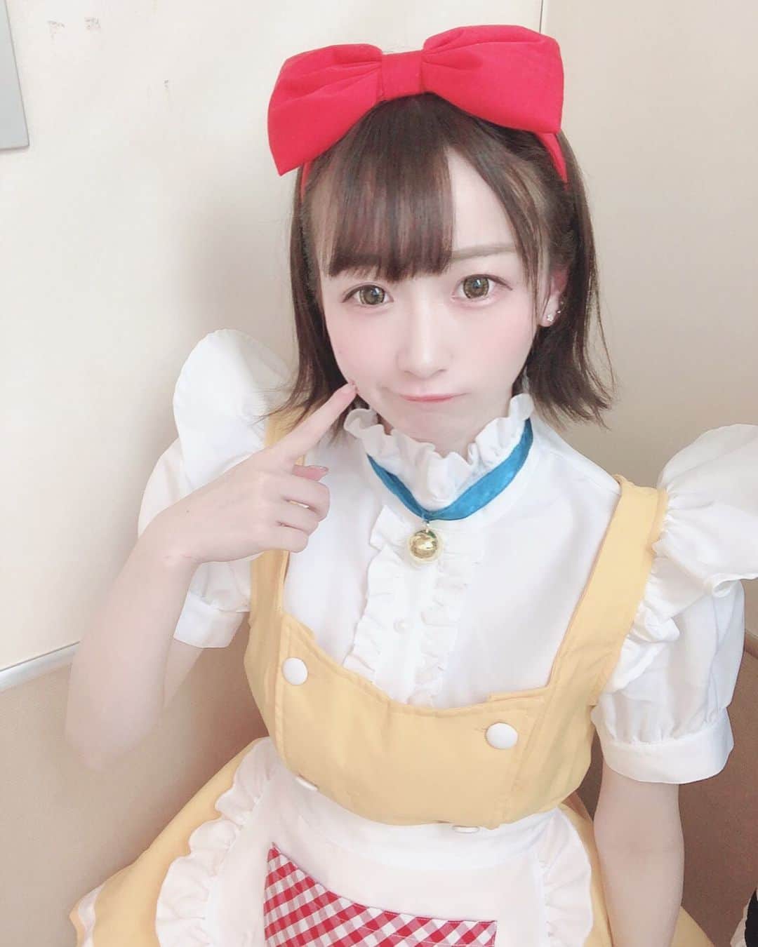 平野ほのかさんのインスタグラム写真 平野ほのかinstagram 愛情しかほしくない 平野ほのか メイド コスプレ メイドさん リボン メイド服 絶対領域 ニーハイ 白ニーハイ ロリ ロリコン 合法ロリ 幼女 Smile