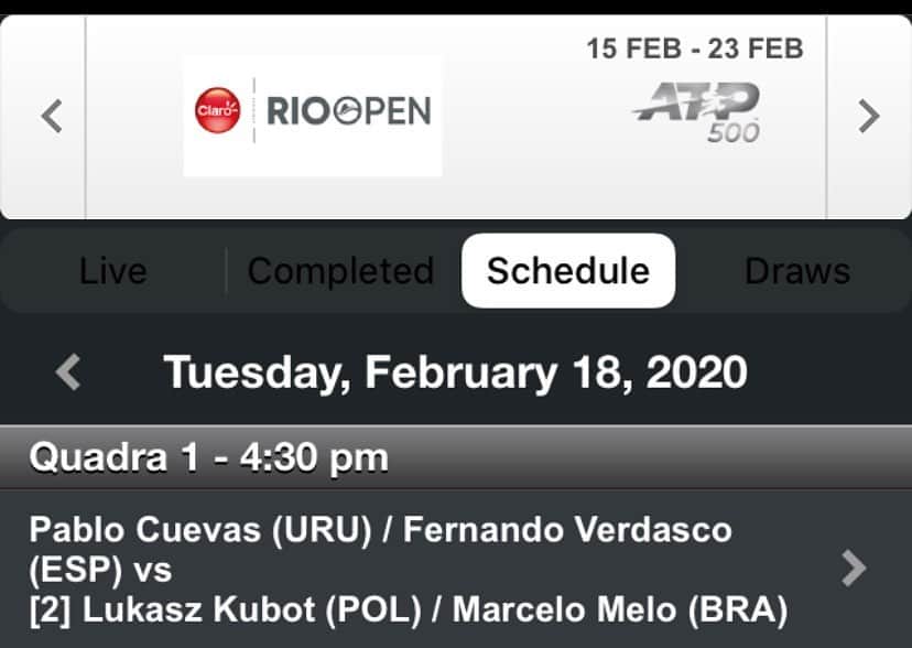 マルセロ・メロさんのインスタグラム写真 - (マルセロ・メロInstagram)「Amanhã começa o Rio Open p nos!! Vaaamo q vaaamo, vale a torcida, esperamos vocês lá dando força p time #melokubot ! 🇧🇷 🇵🇱!!」2月18日 9時31分 - marcelomelo83