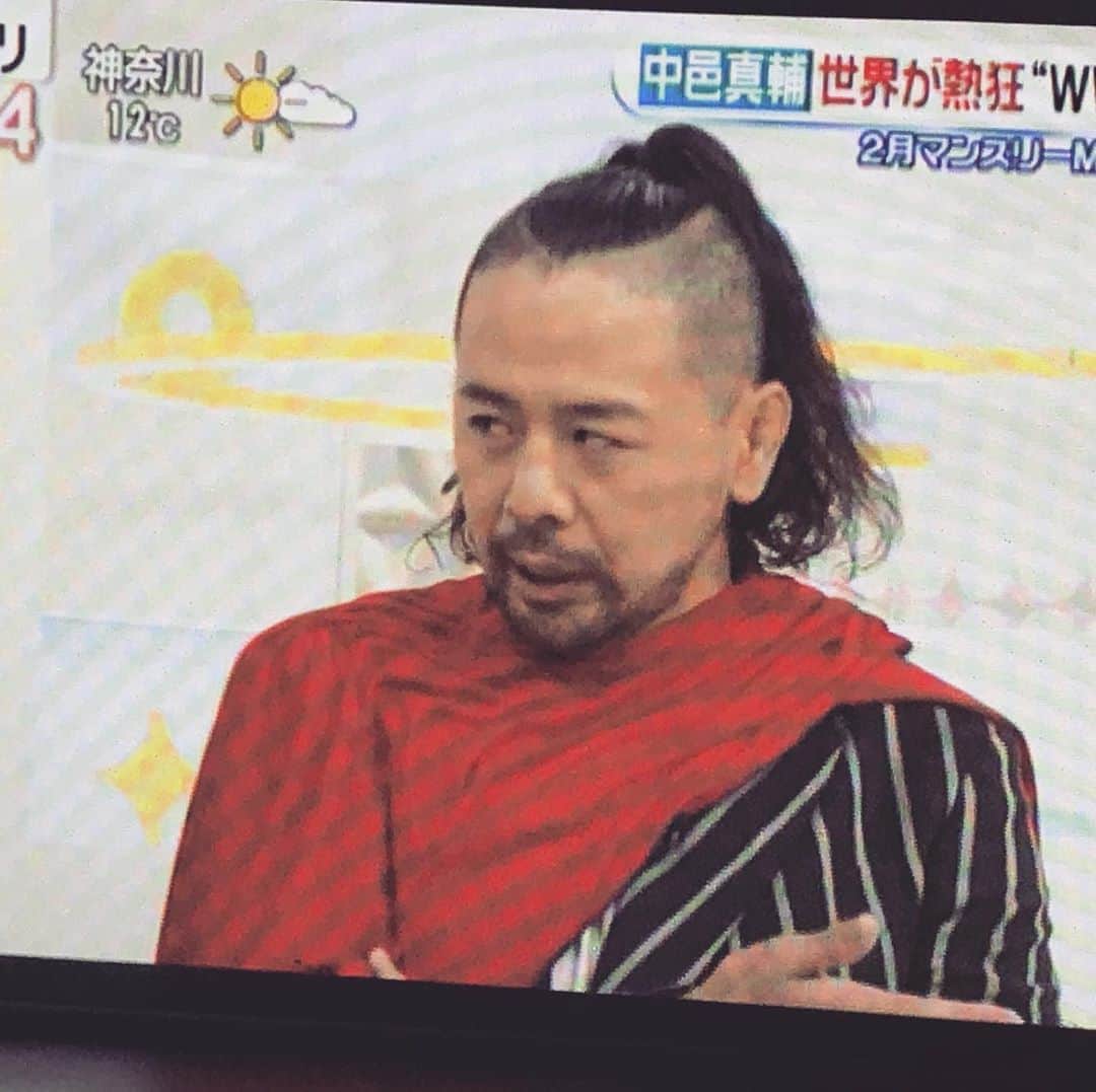 小島聡さんのインスタグラム写真 - (小島聡Instagram)「I watched Shinsuke Nakamura on Japanese TV.  It was so cool.  He is a very great wrestler.  #shinsukenakamurawwe」2月18日 10時42分 - cozy_lariat