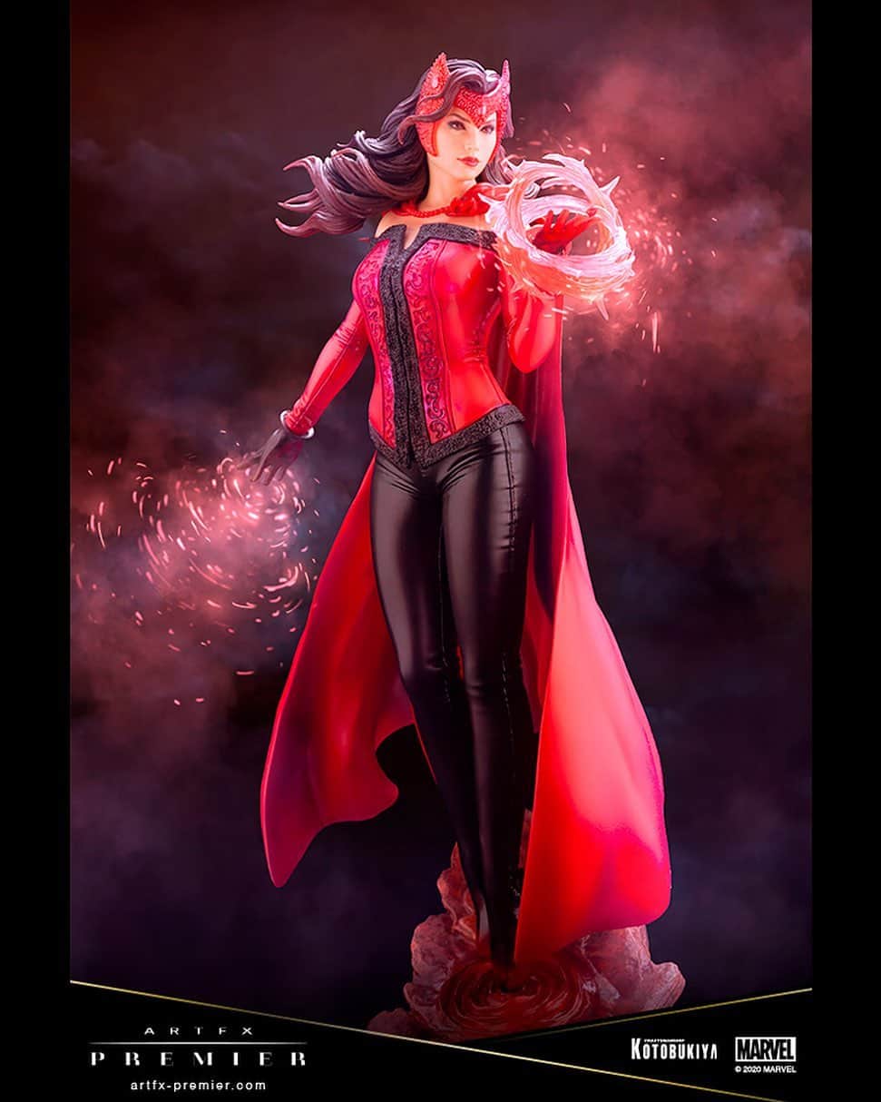 株式会社 壽屋 コトブキヤさんのインスタグラム写真 - (株式会社 壽屋 コトブキヤInstagram)「Scarlet Witch is the third character to join Kotobukiya’s special “WOMEN of MARVEL” line in the ARTFX PREMIER series!  More info => http://en.kotobukiya.co.jp/product/product-0000003643/  #Kotobukiya #Marvel #ScarletWitch」2月18日 11時19分 - kotobukiya_official