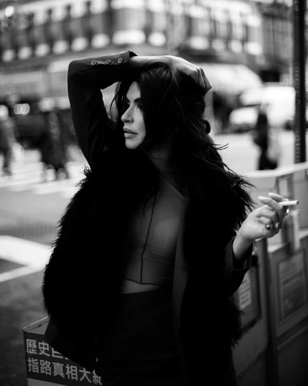 Michele Plaiaのインスタグラム：「"When I'm walking along in the street, I always feel that around the corner, there is something wonderful waiting for me. That's my attitude." // Sophia Loren 📷@anka_nyc」