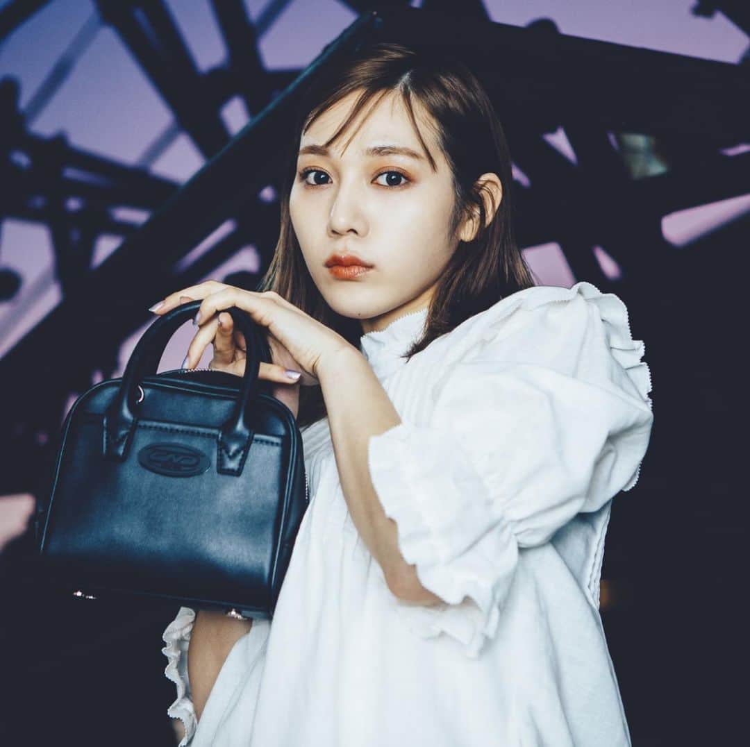 高橋有紀のインスタグラム：「優香ちゃんめちゃ可愛くて楽しかった撮影🖤短時間の撮影だったのに可愛いのいっぱい🖤 #hairmake  #osakana_yuki」