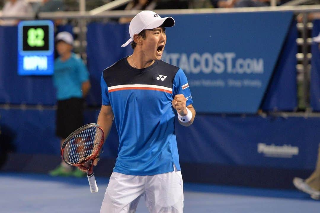 西岡良仁さんのインスタグラム写真 - (西岡良仁Instagram)「Great start in Delray Beach Open @delraybeachopen . 1R 👍」2月18日 12時23分 - yoshihito0927