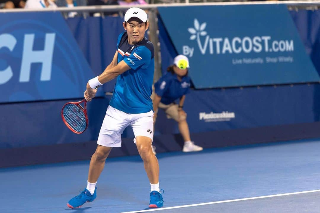 西岡良仁さんのインスタグラム写真 - (西岡良仁Instagram)「Great start in Delray Beach Open @delraybeachopen . 1R 👍」2月18日 12時23分 - yoshihito0927