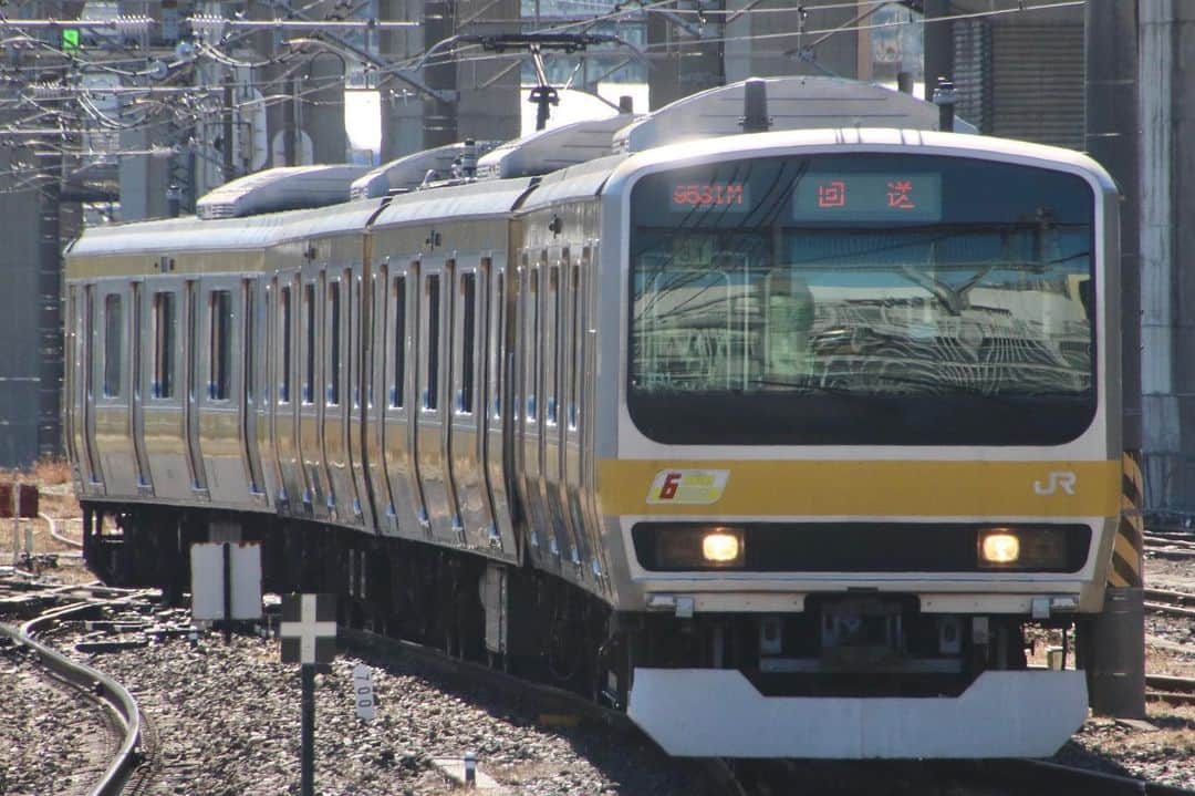 徳永ゆうきさんのインスタグラム写真 - (徳永ゆうきInstagram)「. . 4両の総武線各停 笑 . #鉄道写真 #撮り鉄 #鉄道好き #JR東日本 #大宮駅 #E231系 #ミツB31編成 #回送」2月18日 16時17分 - tokuchan_1113