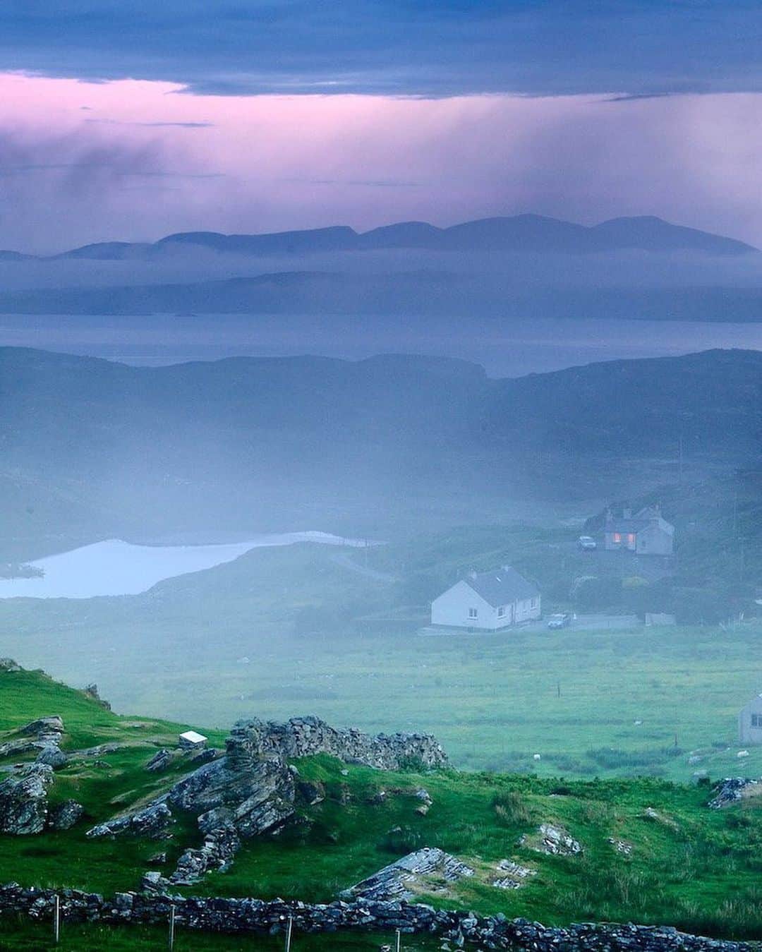 National Geographic Travelさんのインスタグラム写真 - (National Geographic TravelInstagram)「Photo by @JimRichardsonNG | The Isle of Lewis is loaded with megalithic ruins, romantic reminders of all the folk who have lived here before. Dun Carloway, pictured here, is on the way to the west coast, just above Loch an Duin, and juicy with history. It’s a broch, built about 2,000 years ago, very likely by traveling crews of broch builders who could make your dwelling the most impressive in the island neighborhood. Still formidable in 1601, when the Morrisons were hiding out inside before the MacAuleys (who wanted their cattle back) found them. Donald Cam MacAuley is said to have climbed the walls and smoked them out with burning heather. (MacAuleys, Morrisons, and cattle still live around here.) Stones were “robbed” from the walls, probably to be found in farmhouses down the road a bit.  Follow me @JimRichardsonNG for more Scotland. #scotland  Editor's Note: A previous version of this image had the wrong caption. The caption has been updated with the correct text.」2月19日 2時14分 - natgeotravel