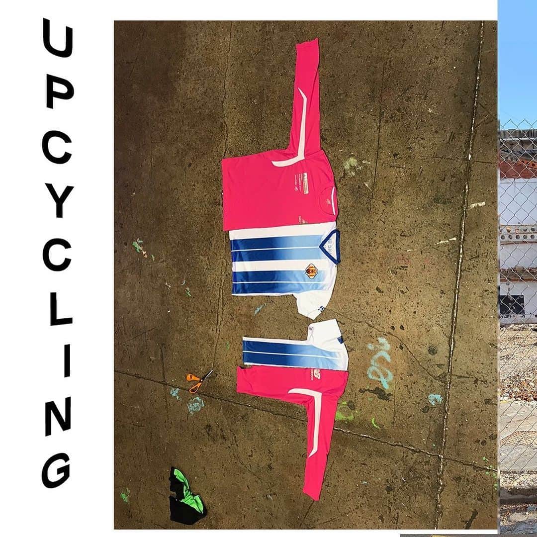 アンドレアクルーズのインスタグラム：「Upcycling /ˈʌpsʌɪk(ə)l/ verb: « reuse (discarded object or materials) in such a way as to create a product of higher quality or value than the original »  This is what we do everyday. You can do it as well, don’t you want to try?  #bau_bcn #workshop #doityourself #upcycling #futuroffashion #futurisnow #reusetheclothes #stopwasting #uniquepiece #rare #rarepieces #buydifferently #renewthessential #notjustaproduct #notafashionvictim #beamaker #notaconsumer」