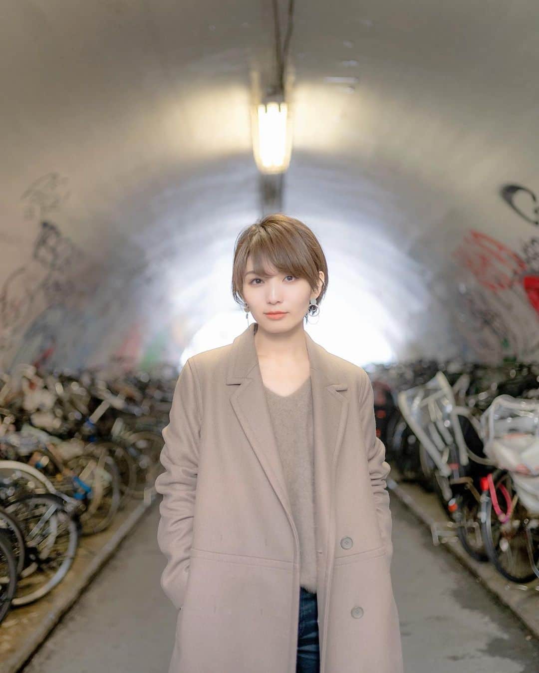 サキさんのインスタグラム写真 - (サキInstagram)「渋谷シリーズ📸  coat @stunninglure #stunninglure」2月18日 19時34分 - saki.h912