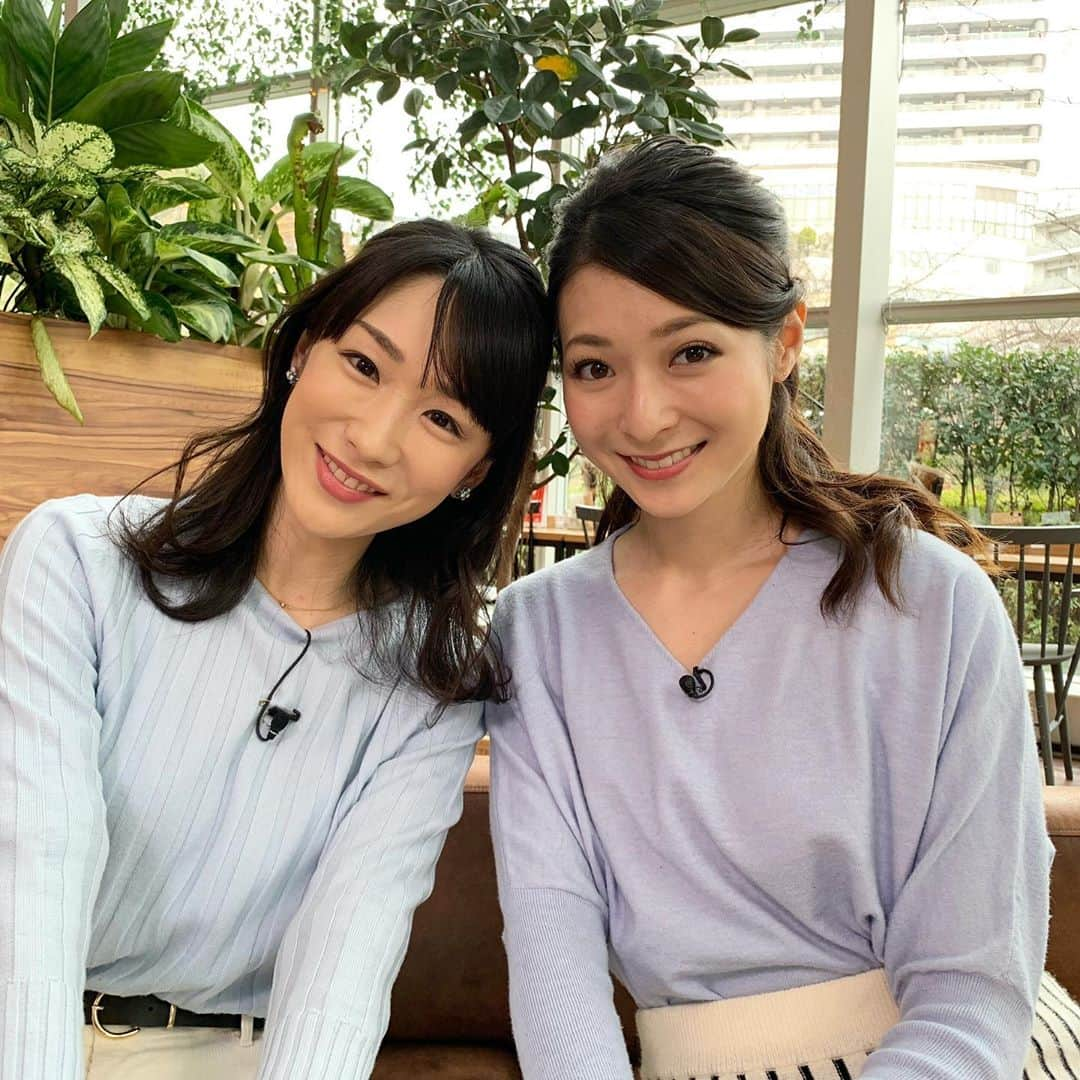 住田紗里さんのインスタグラム写真 - (住田紗里Instagram)「今日も倍速ニュースにコメントをくださりありがとうございました。 写真は昨日の1枚。 堂さんとPRの撮影でした。 たまたま服装の色合いがお揃いに！  #アベマ倍速ニュース　#倍速ニュース #AbemaTV #Abema 実は昨日も#AbemaNews担当しました #テレビ朝日　#テレビ朝日アナウンサー #アナウンサー #堂真理子 アナ #お揃い　#水色　#白」2月18日 20時38分 - sarisumita_ex