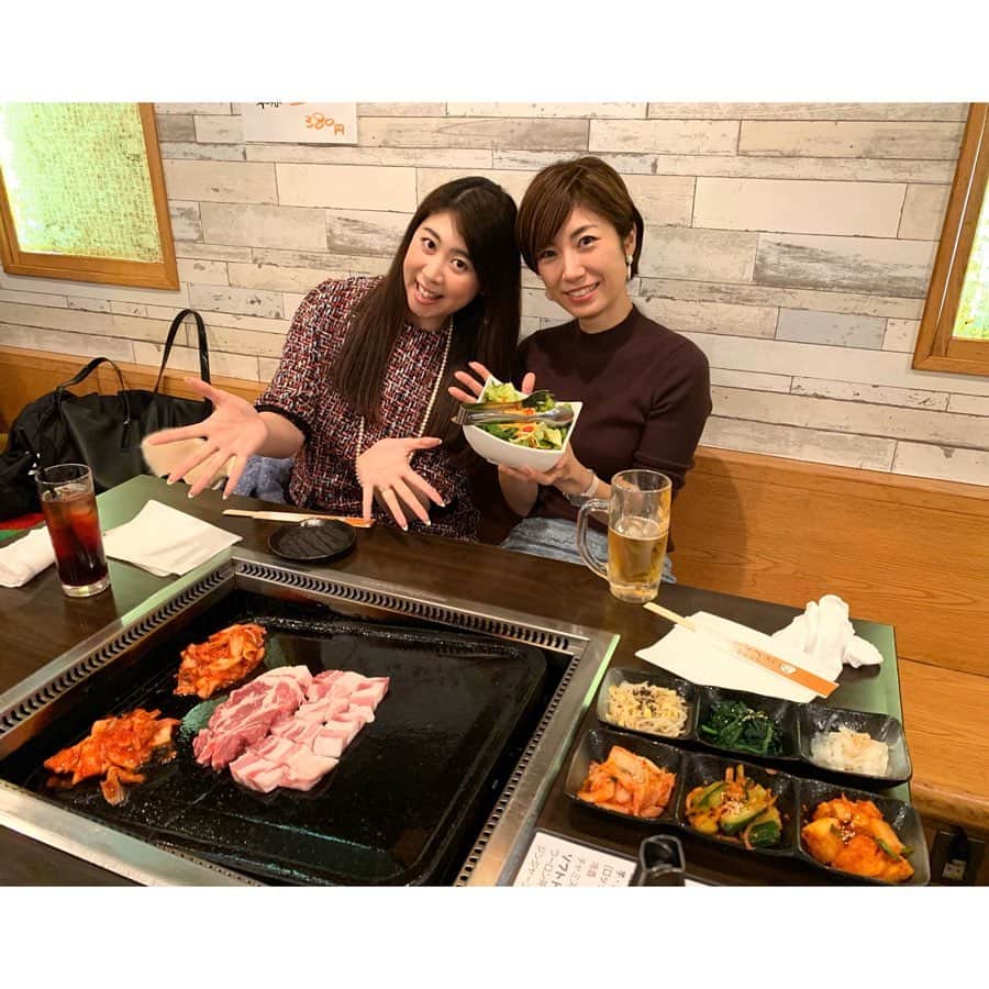 Alyssaさんのインスタグラム写真 - (AlyssaInstagram)「久しぶりにちーたんと😌💓 ちーたんと言えば韓国🇰🇷✨ なので、韓国料理のサムギョプサルをリクエスト🐷 * 隣同士で座って、マシンガントーク。 時間があっという間だった😌笑 また遊んでねー😘 * #キャッツアイ動画でお腹よじれるほど笑った #ちーたんの動画編集が職人芸 #韓国旅行に混ざりたい #ゴルフ女子」2月18日 20時39分 - alyssa_golf