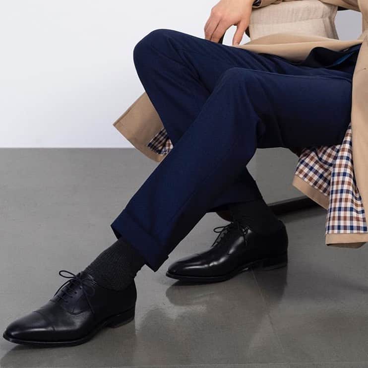 アクアスキュータムのインスタグラム：「Fix up look sharp. Thanks @aquascutum_japan」