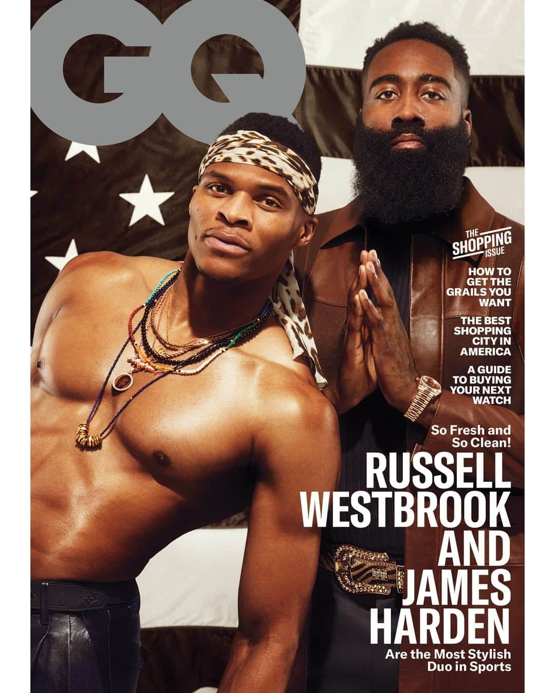 GQさんのインスタグラム写真 - (GQInstagram)「Presenting GQ’s March cover stars: Russell Westbrook & James Harden, the most stylish duo in sports. Hit the link in bio to read the whole story by @Markanthonygreen.  Photographs by @SebastianMader.  Styled by @SimonRasmussen.」2月18日 22時00分 - gq