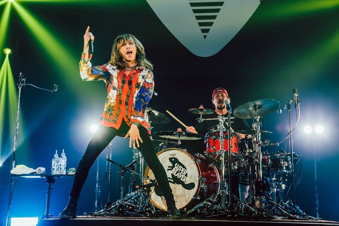 藤原広明さんのインスタグラム写真 - (藤原広明Instagram)「Zepp Tokyo 『ROCK AX Vol.4』 w）SiM ROCK AXのあなたにびっくらぶっ！！🦍🦍🦍🦍 photo by @junpeihiyoshi」2月18日 22時26分 - hiroaki_drums_superbeaver