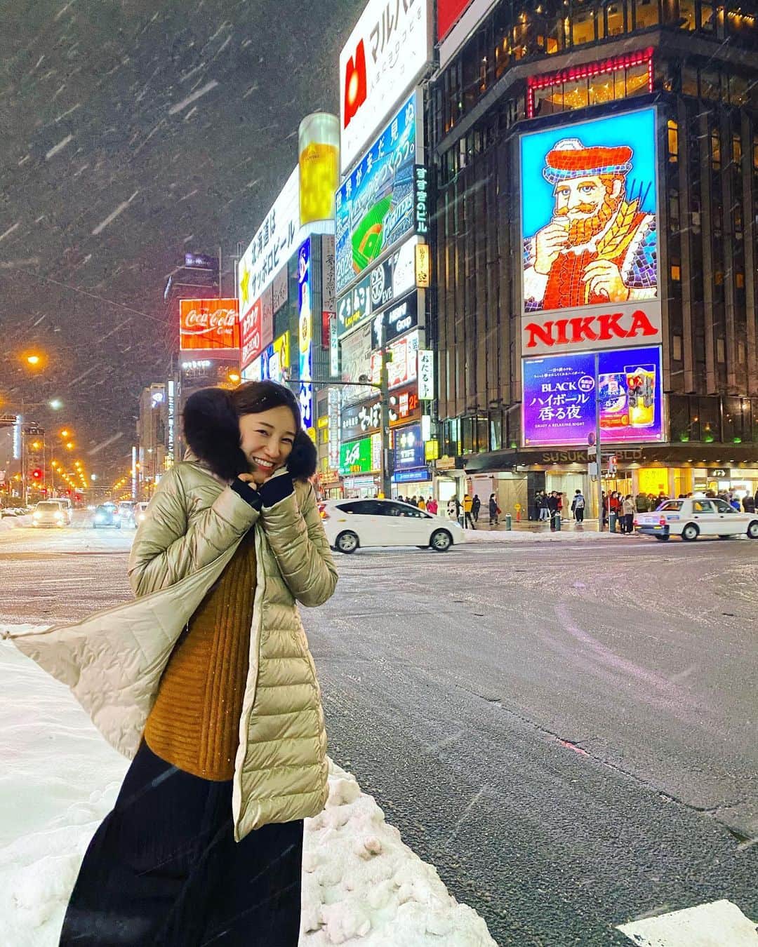 森川侑美さんのインスタグラム写真 - (森川侑美Instagram)「☃️ 札幌に来てます！ 吹雪いてます！！❄️😂 何年も見てない雪を見たくて訪れましたが 大雪とクリアな空気感と 美味しいご飯に癒されてます🥰🥰🥰 . #札幌#雪景色#☃️#国内旅行」2月18日 22時37分 - yumi.morikawa322