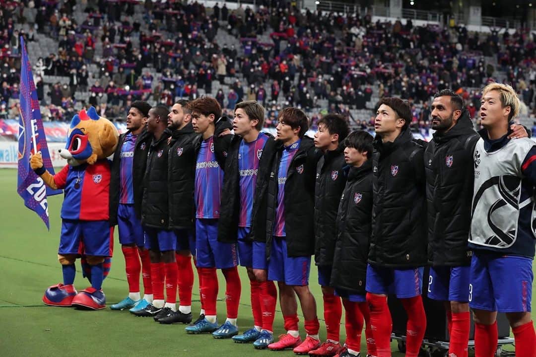 小川諒也のインスタグラム：「+3👍 応援ありがとうございました！ #acl #fctokyo #小川諒也」
