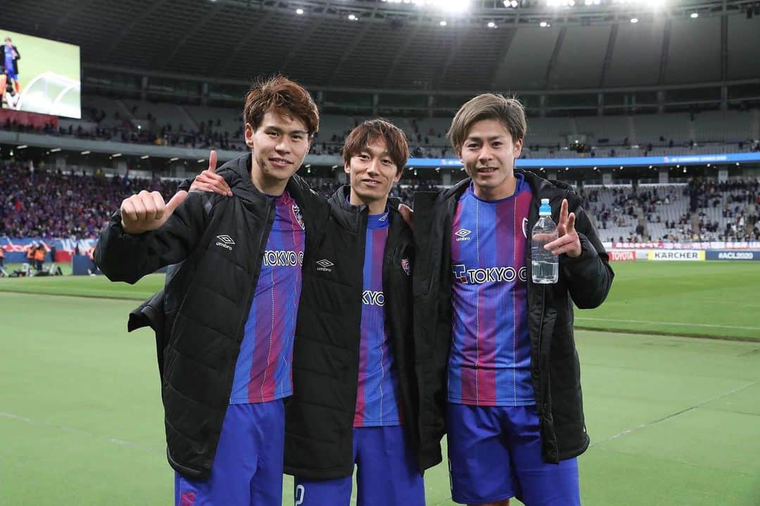 小川諒也さんのインスタグラム写真 - (小川諒也Instagram)「+3👍 応援ありがとうございました！ #acl #fctokyo #小川諒也」2月19日 0時00分 - ryoya_ogawa_6