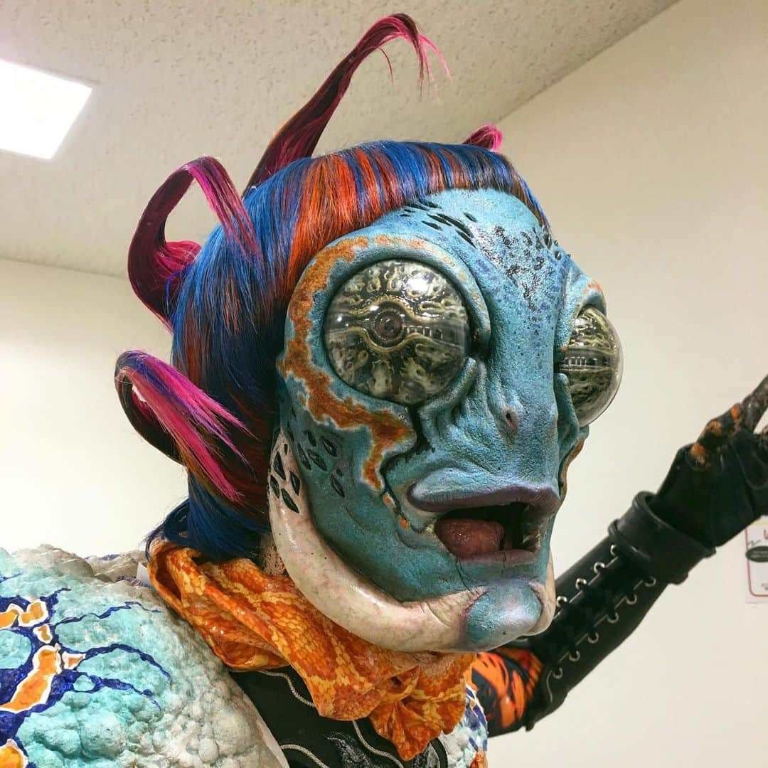 Amazing JIROさんのインスタグラム写真 - (Amazing JIROInstagram)「Will introduce my SFX Makeup works sometimes!  I created these characters for the Japanese TV dramas, and I took part in design to makeup. I used @ppipremiereproducts Skin Illustrator. #skinillustrator @skinillustratorofficial  #halloweenmakeup #halloween #halloweencostume #happyhalloween」2月19日 0時08分 - amazing_jiro