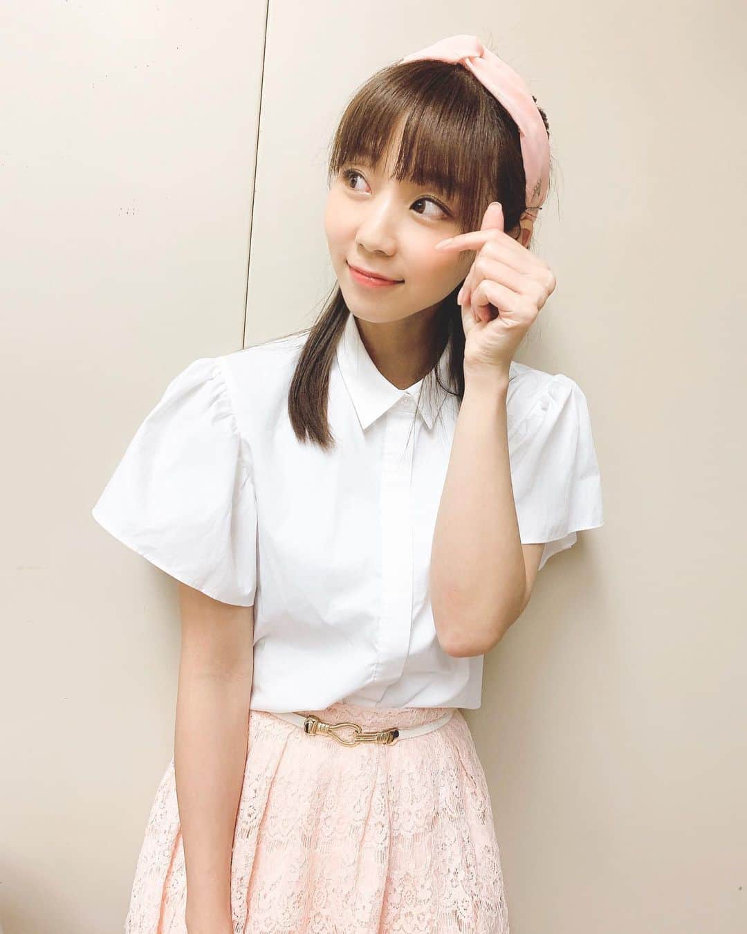 吉川千愛のインスタグラム：「🤍💓🤍💓 #LinQ #吉川千愛 #こんにちあ #あいんちゅ」