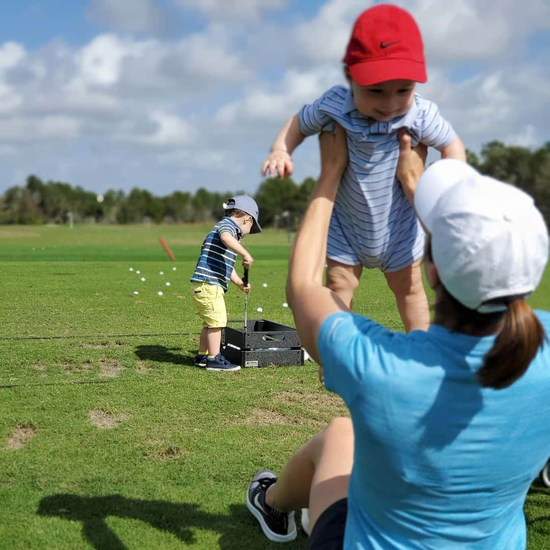 ペイジュ・マッケンジーのインスタグラム：「Take me back to the weekend ❤🏌️‍♂️」