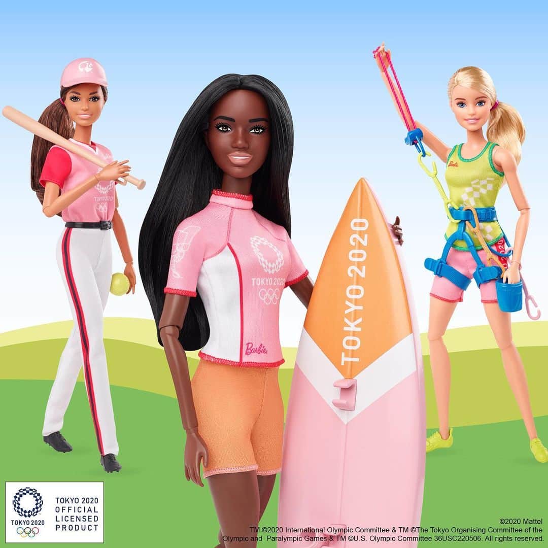 バービーさんのインスタグラム写真 - (バービーInstagram)「Breaking boundaries, setting records and going for the gold! Announcing the #Barbie Dolls Olympic Games Tokyo 2020 Sports, coming soon. #YouCanBeAnything」2月19日 4時08分 - barbie