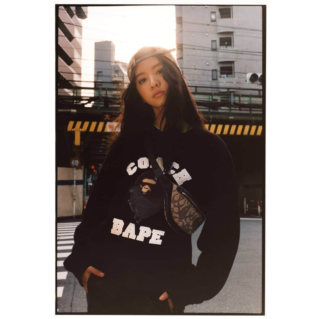 kokiさんのインスタグラム写真 - (kokiInstagram)「I am so honored to be able to take part in this fabulous collaboration! BAPE X COACH  Shot by @quillemons  Makeup by : @yusukesaek Hair by : @___cutters___  SPECIAL LIMITED EDITION !!! Feb 22nd on sale at Coach Omotesando / Isetan Men's Shinjuku  @coach  @isetanmens_creators #bapexcoach  #CoachNY」2月19日 7時18分 - koki