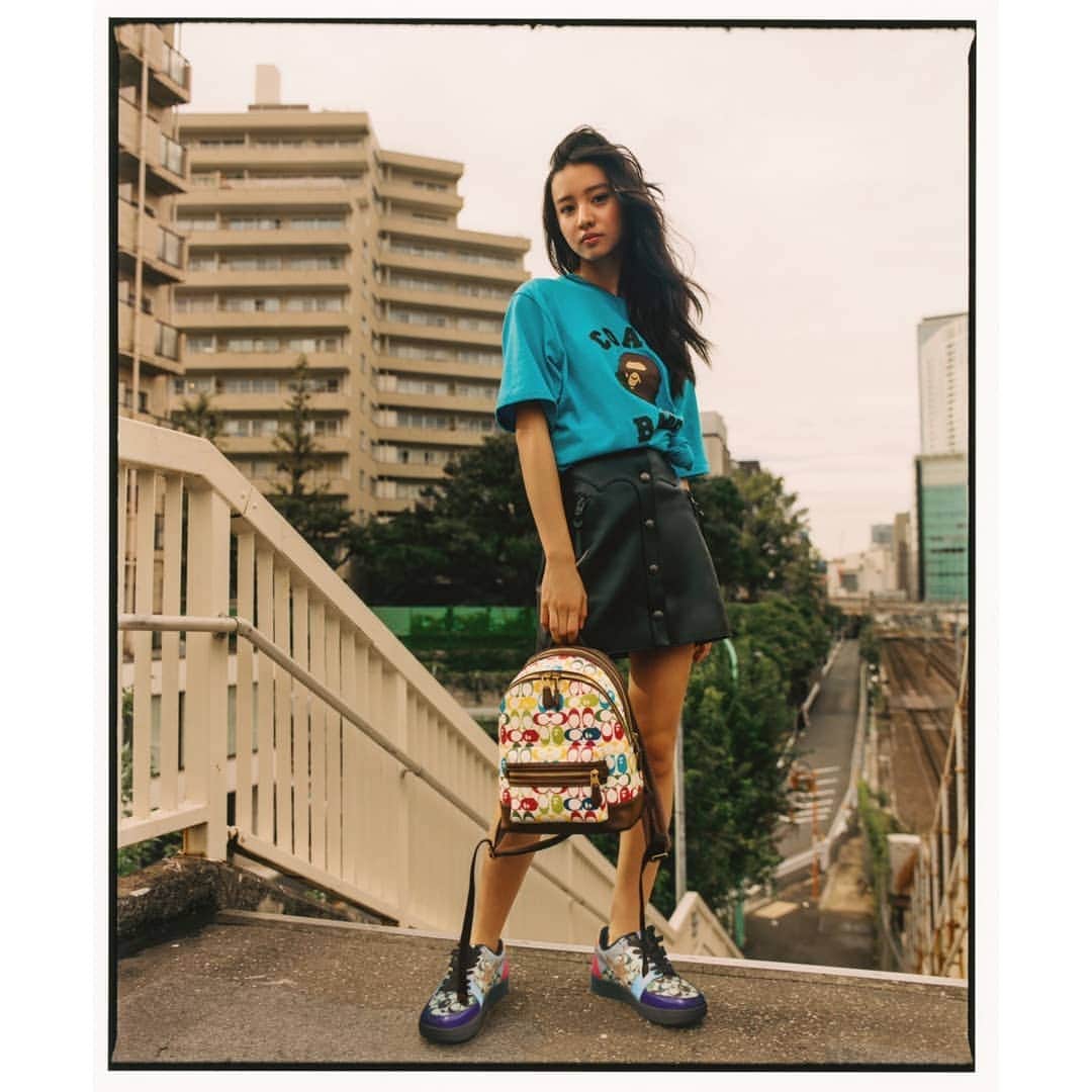 kokiさんのインスタグラム写真 - (kokiInstagram)「I am so honored to be able to take part in this fabulous collaboration! BAPE X COACH  Shot by @quillemons  Makeup by : @yusukesaek Hair by : @___cutters___  SPECIAL LIMITED EDITION !!! Feb 22nd on sale at Coach Omotesando / Isetan Men's Shinjuku  @coach  @isetanmens_creators #bapexcoach  #CoachNY」2月19日 7時18分 - koki
