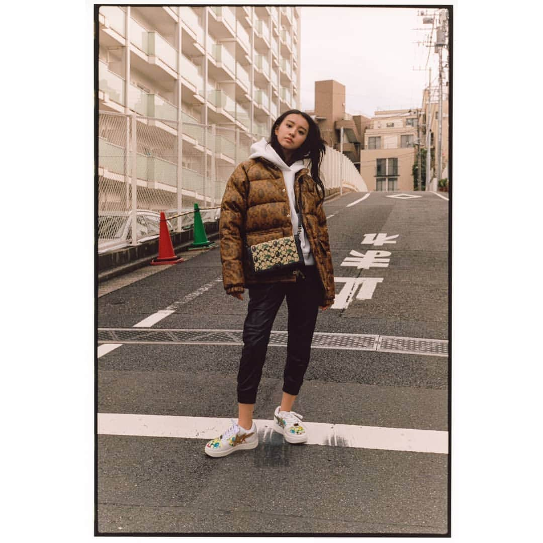 kokiさんのインスタグラム写真 - (kokiInstagram)「I am so honored to be able to take part in this fabulous collaboration! BAPE X COACH  Shot by @quillemons  Makeup by : @yusukesaek Hair by : @___cutters___  SPECIAL LIMITED EDITION !!! Feb 22nd on sale at Coach Omotesando / Isetan Men's Shinjuku  @coach  @isetanmens_creators #bapexcoach  #CoachNY」2月19日 7時18分 - koki