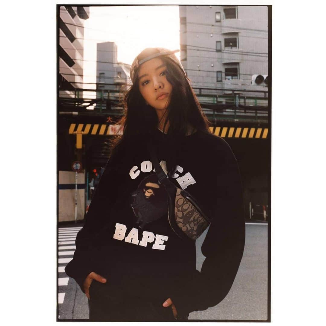 Yusuke Saekiのインスタグラム：「New with @koki  @coach  #Repost @koki ・・・ I am so honored to be able to take part in this fabulous collaboration! BAPE X COACH  Shot by @quillemons  SPECIAL LIMITED EDITION !!! Feb 22nd on sale at Coach Omotesando / Isetan Men's Shinjuku  @coach  @isetanmens_creators #bapexcoach  #CoachNY」